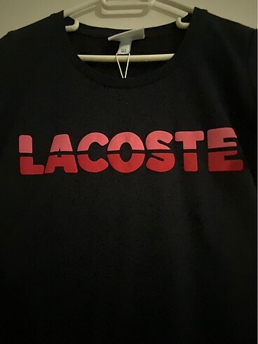 s Beden lacivert Renk Orijinal Lacoste Tişört