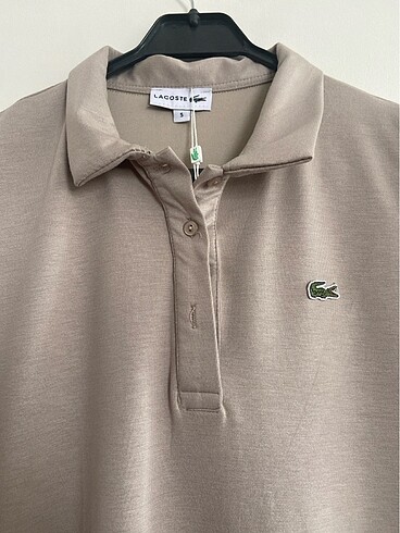 Lacoste Lacoste Vizon Polo Yaka Elbise
