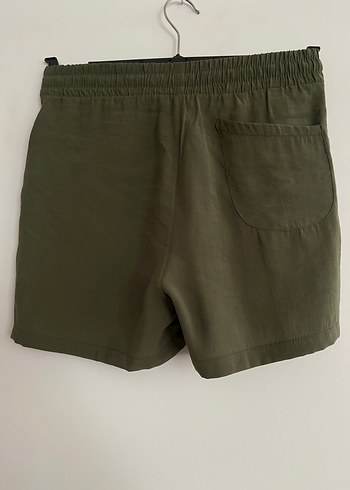 Ralp Lauren Kadın Haki Keten Şort - Görsel 4