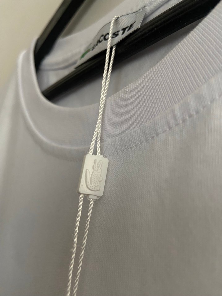 Lacoste Beyaz Uzun Kesim Elbise - Görsel 4