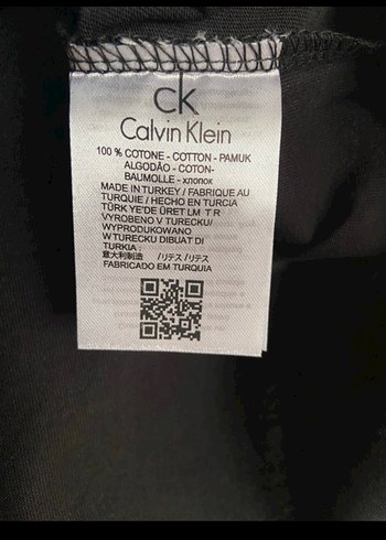 Calvin Klein Siyah Baskılı Kadın Tişört - Görsel 6