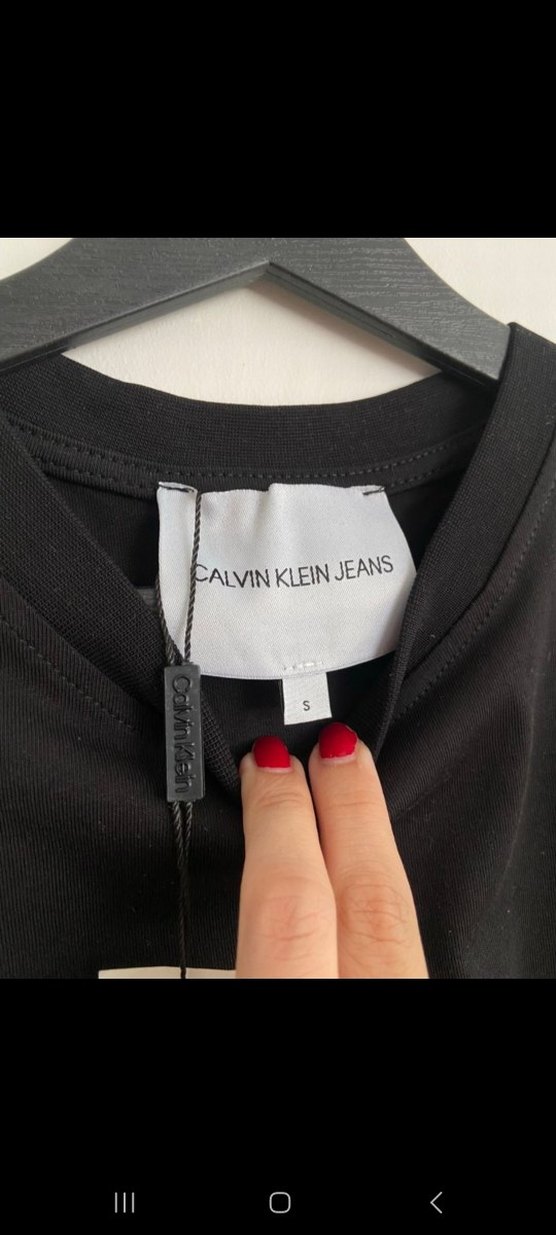 Calvin Klein Siyah Baskılı Kadın Tişört - Görsel 5