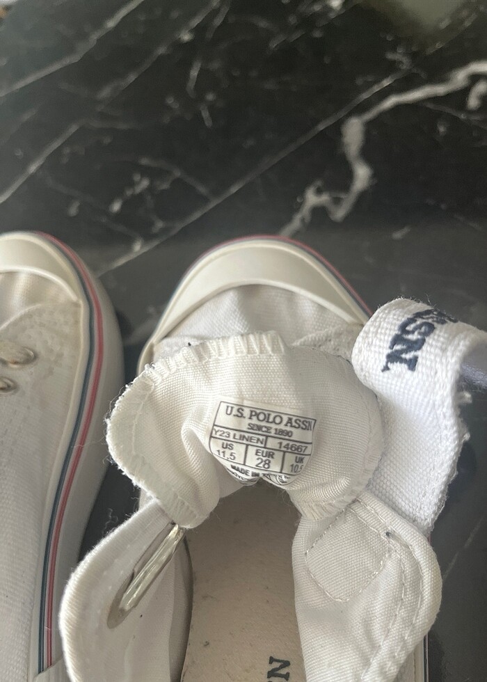 Çocuk polo converse spor ayakkabı - Görsel 4