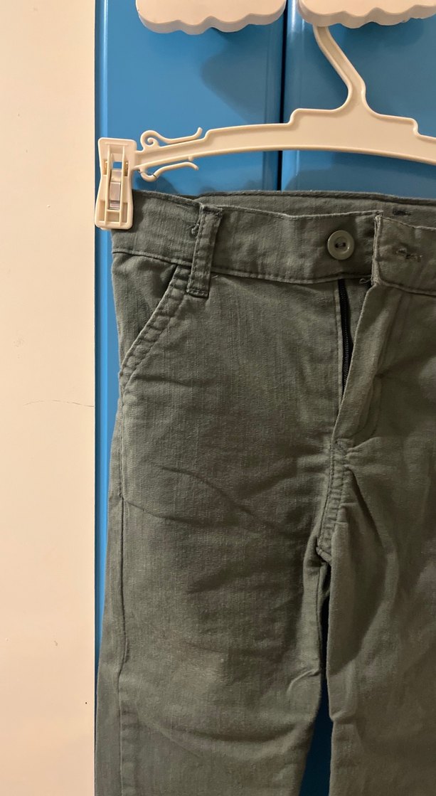 Haki Erkek Çocuk Kot Pantolon - Görsel 2