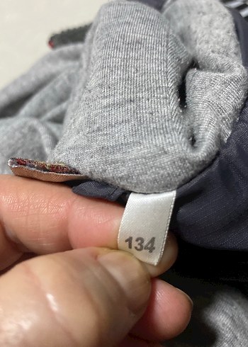 Erkek Çocuk Gri Fermuarlı Street Wear Ceket - Görsel 8