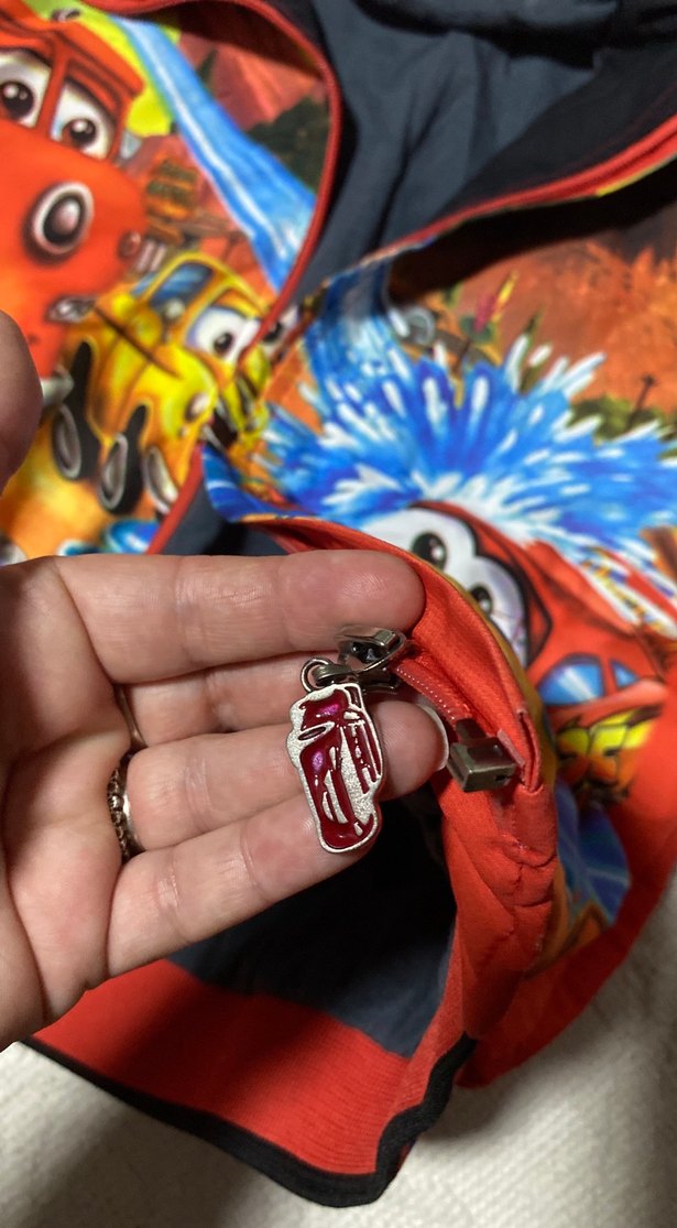 Renkli Baskılı Erkek Çocuk Fermuarlı Ceket - Görsel 4