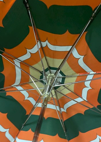 Kadın Çok Renkli Bohem Şemsiye - Görsel 8