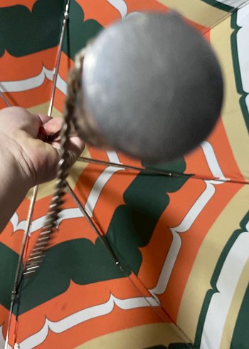 Kadın Çok Renkli Bohem Şemsiye - Görsel 4