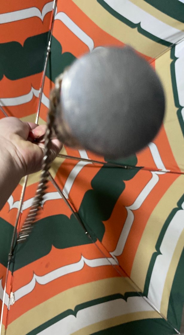 Kadın Çok Renkli Bohem Şemsiye - Görsel 4