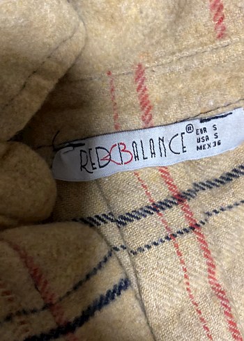 Bej Ekose Düğmeli Keten Kadın Gömlek - Görsel 4