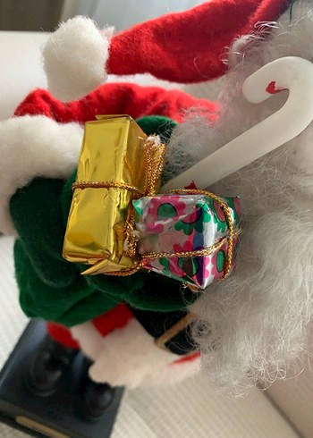 Beden çeşitli Renk Renkli Noel Baba Figürü
