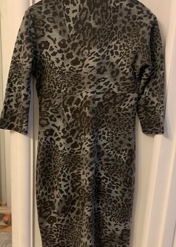 ADİL IŞIK Leopar Desenli Elbise - Görsel 2