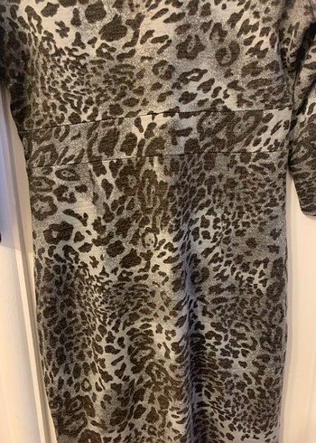 ADİL IŞIK Leopar Desenli Elbise - Görsel 5