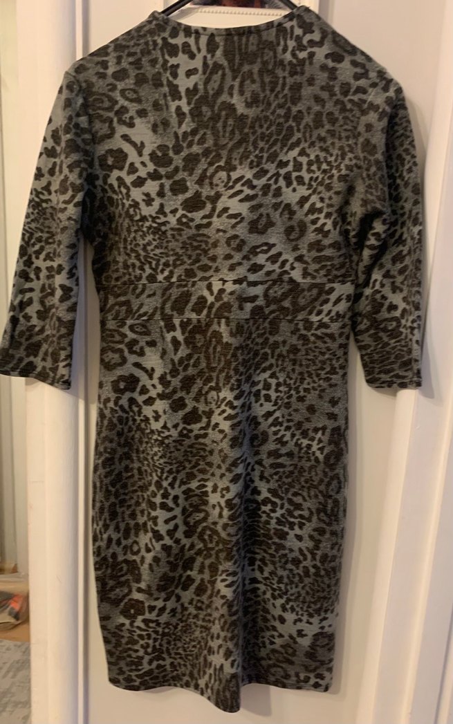 ADİL IŞIK Leopar Desenli Elbise - Görsel 2