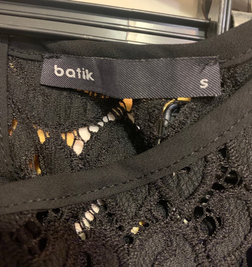 Dantel Detaylı Siyah Midi Elbise - Görsel 5