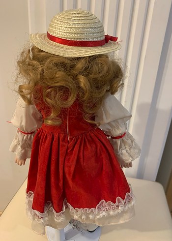 Saman Şapkalı Beyaz Bebek - Görsel 5