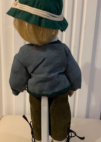 Gri Ceketli Erkek Bebek Oyuncak - Görsel 3