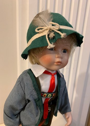 Gri Ceketli Erkek Bebek Oyuncak - Görsel 5