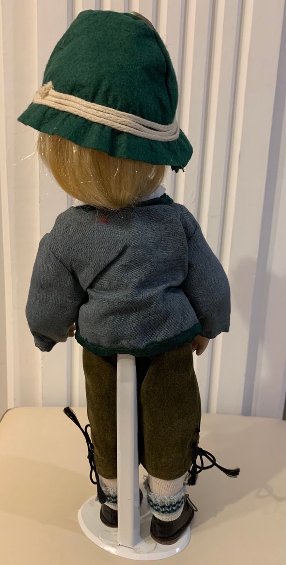 Gri Ceketli Erkek Bebek Oyuncak - Görsel 3