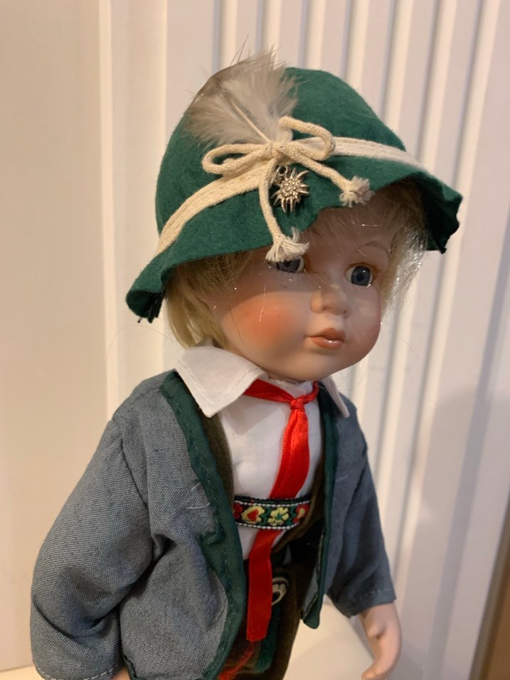 Gri Ceketli Erkek Bebek Oyuncak - Görsel 5