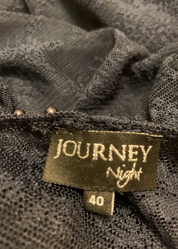 Lacivert Dantel Midi Kadın Abiye Elbise - Görsel 7