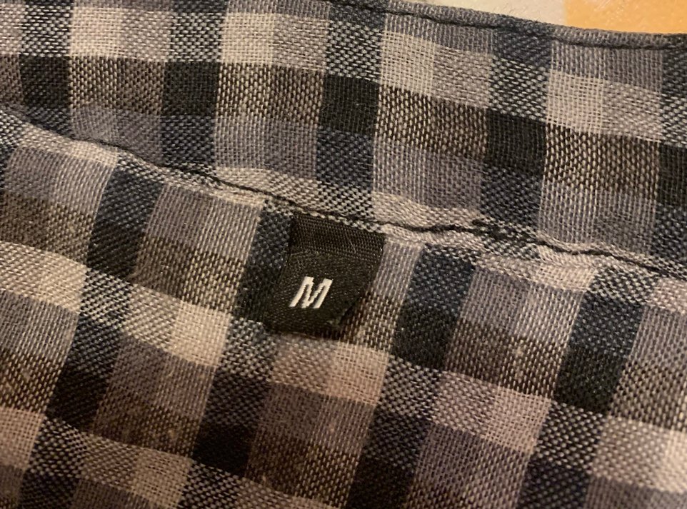 Gri Ekose Uzun Kollu Kadın Gömlek - Görsel 5