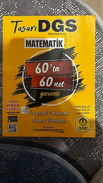Tasarı Dgs Matematik
