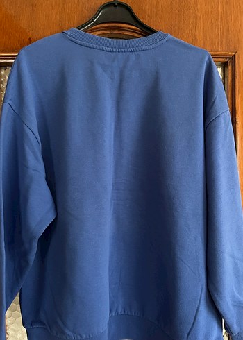 Kadın Mavi NBA Baskılı Sweatshirt - Görsel 3