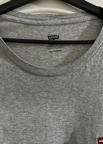 Levi's Gri Kısa Kollu Basic Tişört - Görsel 2