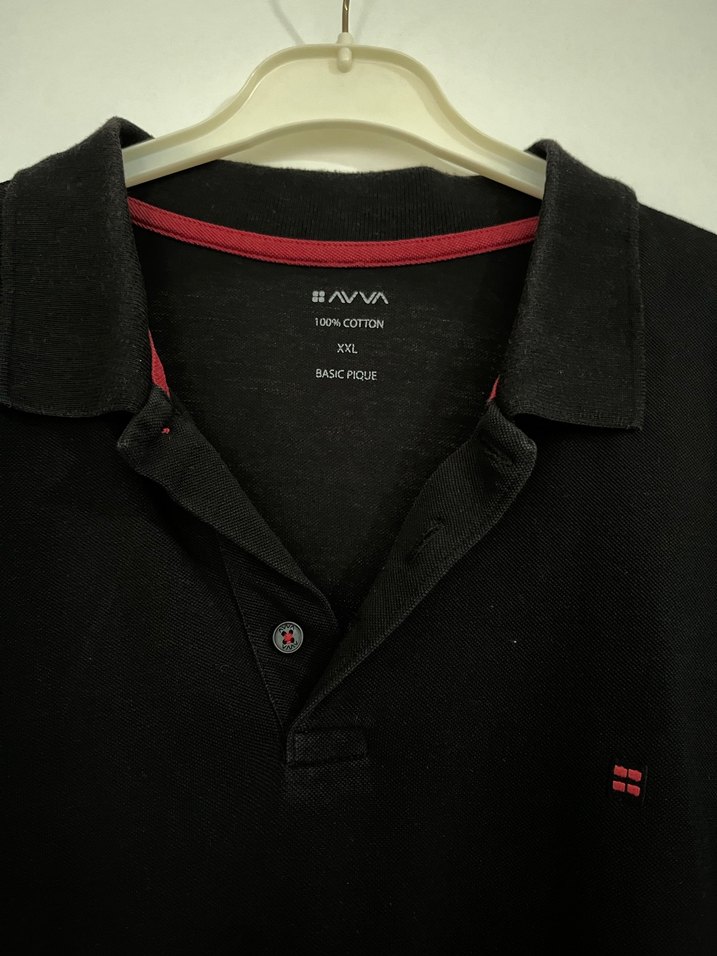 Erkek Siyah  Polo Tişört - Görsel 2