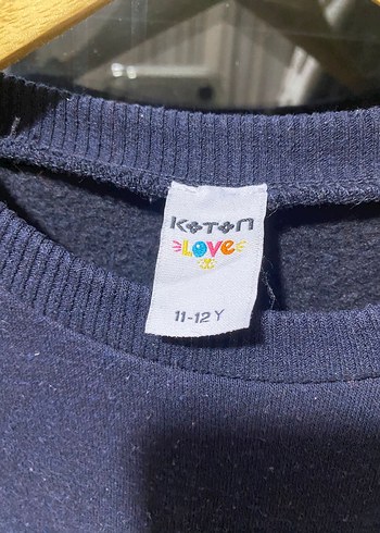 Erkek Çocuk Lacivert Bisiklet Yaka Sweatshirt - Görsel 3