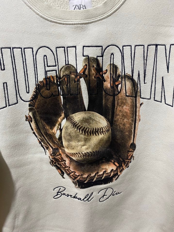 Bej Baskılı çocuk Sweatshirt - Görsel 2