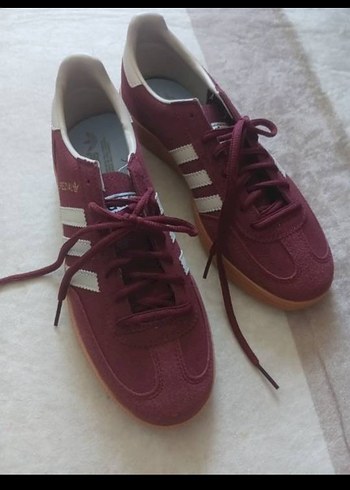 39 Beden bordo Renk Orjinal Adidas Spor Ayakkabı