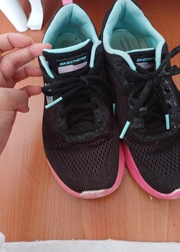 Siyah Skechers Spor Ayakkabı