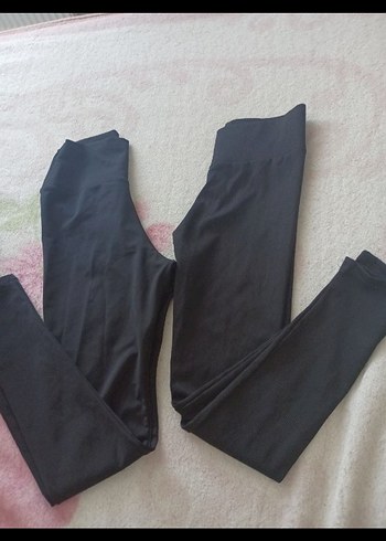 Siyah Spor Kadın Tayt Midi Boy