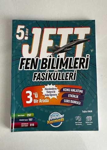 5. Sınıf Jett Fen Bilimleri Fasikülleri