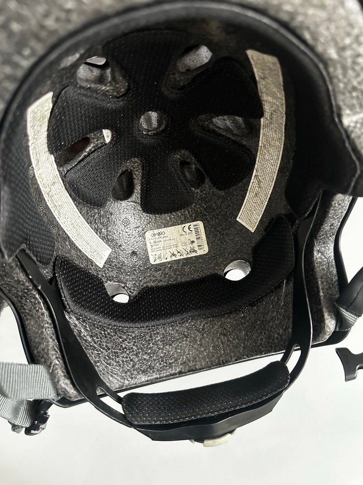 Siyah decathlon çocuk Kaskı - Görsel 3