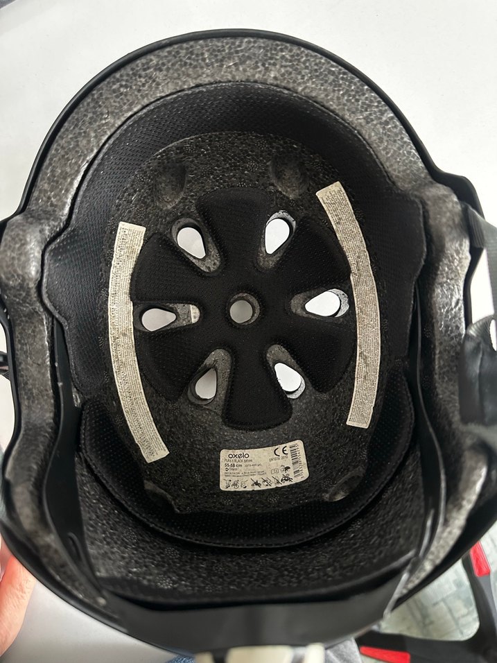 Siyah decathlon çocuk Kaskı - Görsel 2