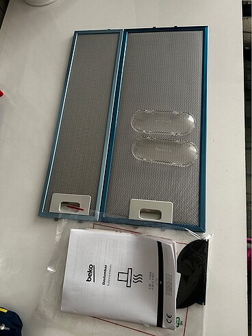 Beko aspiratör filtresi ve lamba kapağı