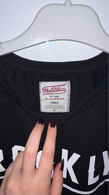 s Beden siyah Renk Brooklyn Siyah Sweat