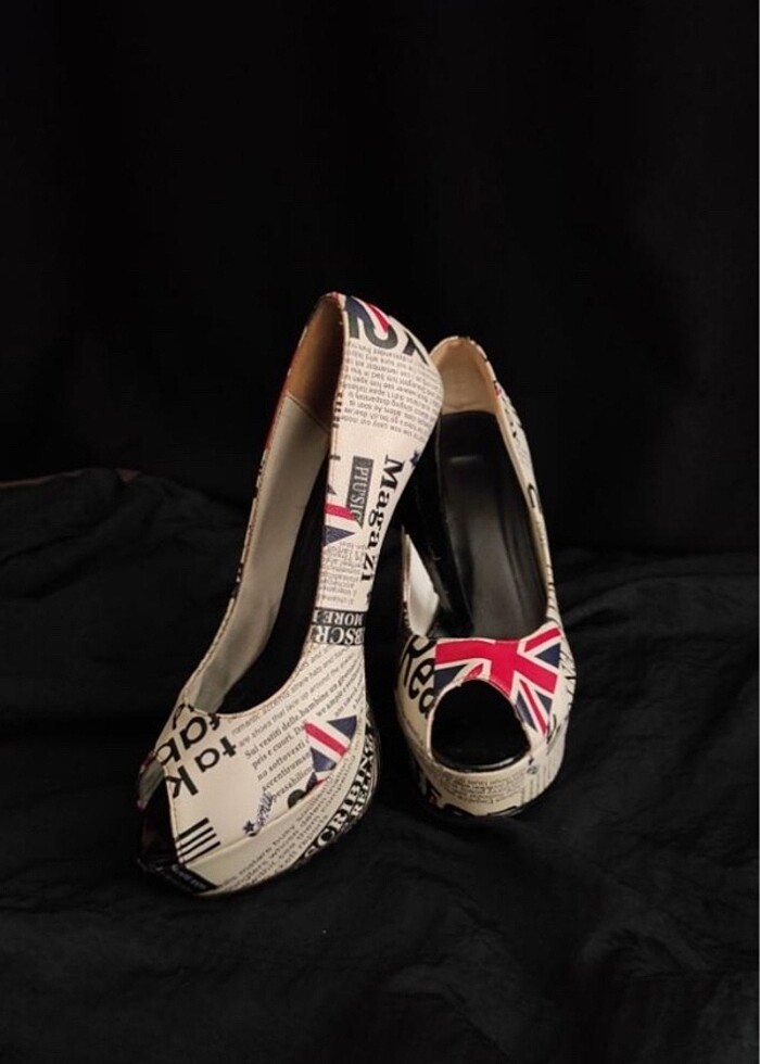 UK Platform Topuklu Ayakabı - Görsel 2