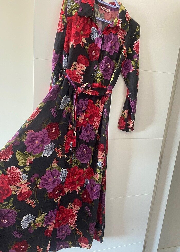 Gömlek elbise - Görsel 2