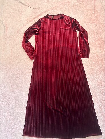 Kadife elbise - Görsel 2