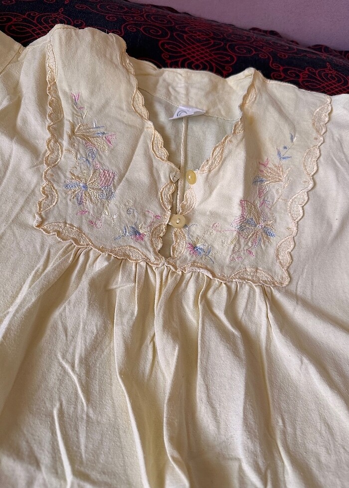 Uzun gecelik hamile - Görsel 2