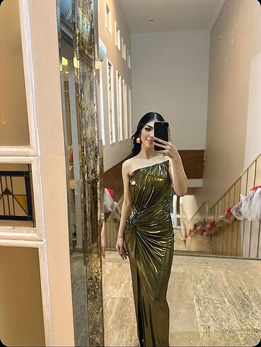 s Beden haki Renk #keikei #abiye #gold #elbise