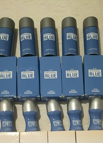 Avon Blue erkek parfüm seti 