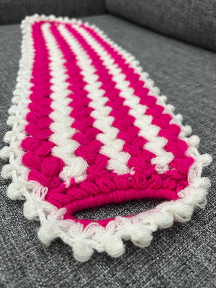 Renkli Örgü Banyo Süngeri - Görsel 4