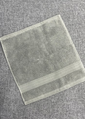 Modern Klasik Gri Havlu