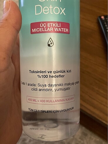 #neutrogena makyaj temizleme suyu
