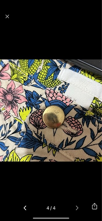 xs Beden H&M şort
